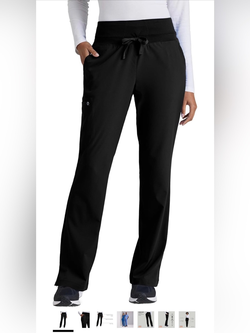 Barco One Black Scrubs Set - Picture 4 of 5